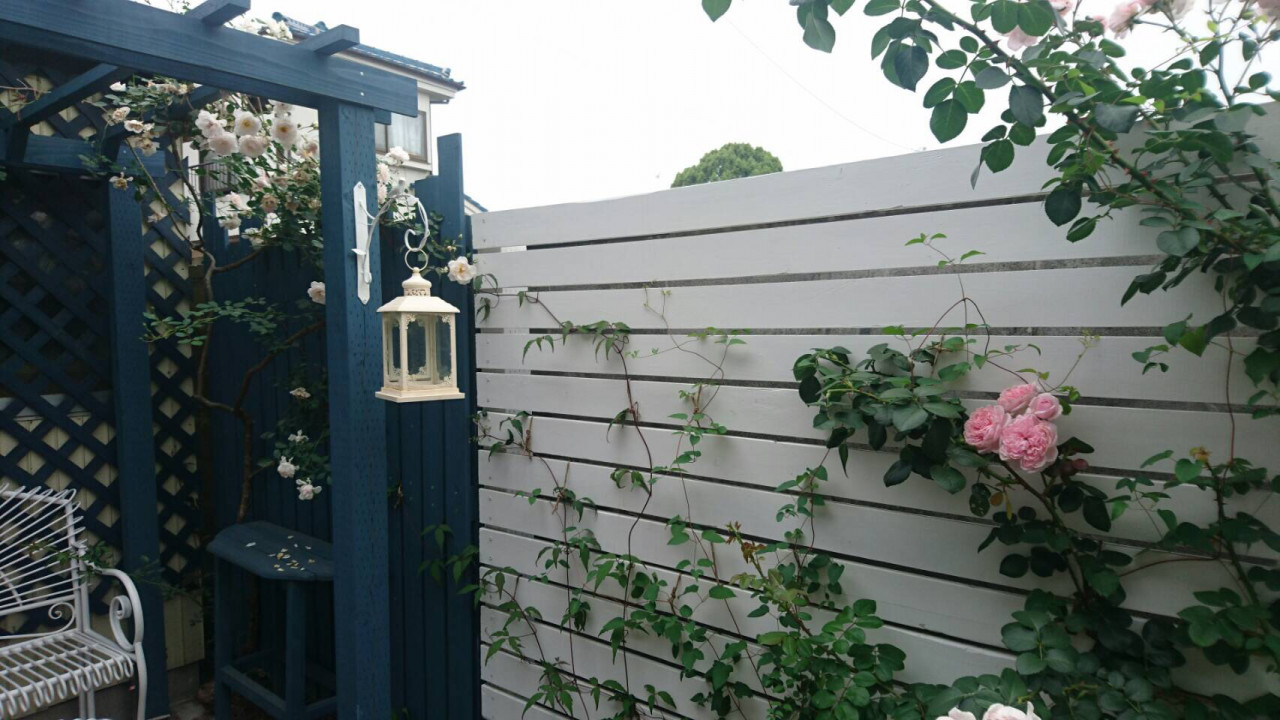 守谷さんパーゴラ